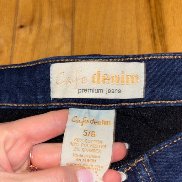 cafe denim  Skinny Jeans for Women - Picture 3 of 3